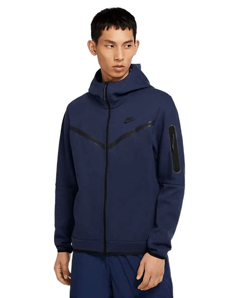 nike tech fleece navy blue.